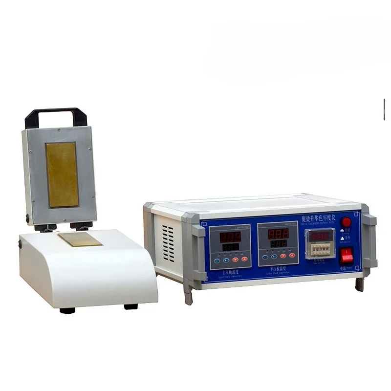 Ironing sublimation color fastness tester coloring textile hot pressing single head ironing split type