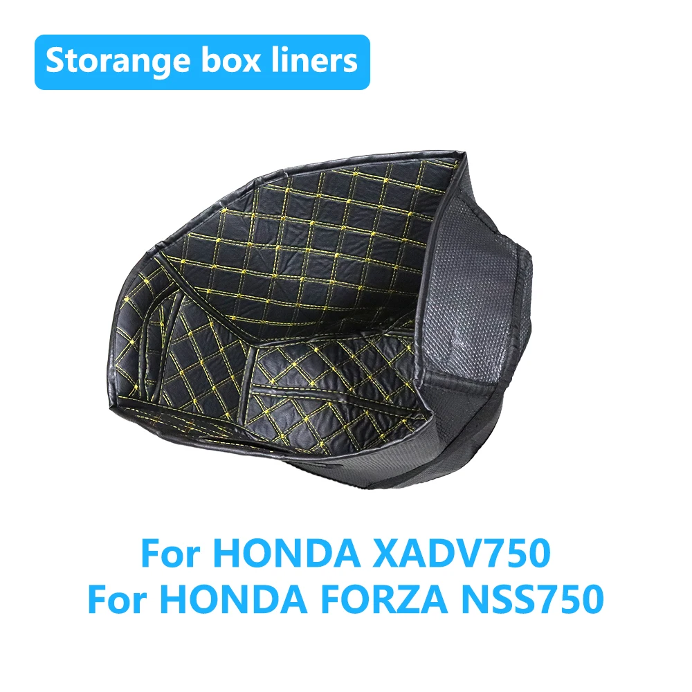 For HONDA XADV750 XADV 750 FORZA NSS750 2021-2024 Motorcycle Rear Trunk Inner Cushion Seat Bucket Storage Luggage Box Liner Pad