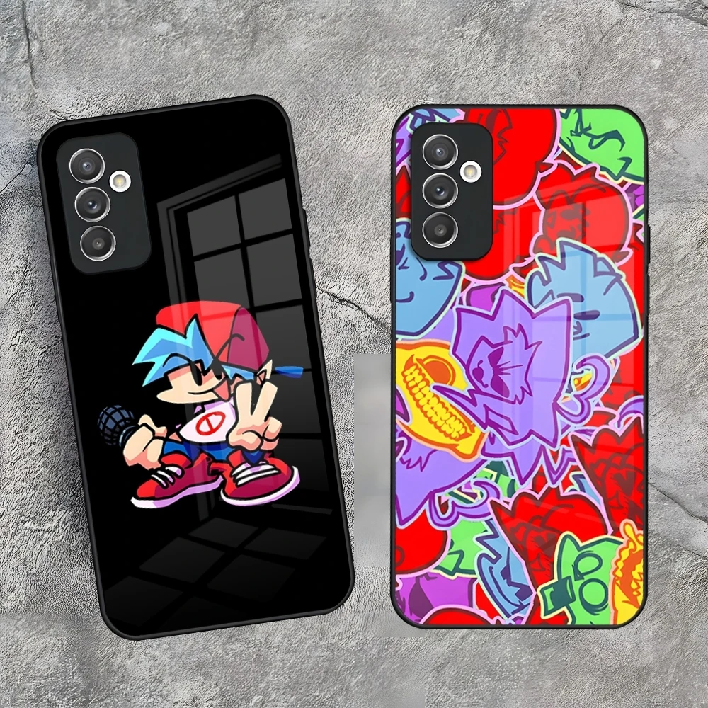 F-Fridays Nights F-Funkin Phone Case for Samsung Galaxy S26 S25 Edge S22 S24 S23 A26 A57 A17 A16 A37 A27 A56 Ultra Plus Fe Glass