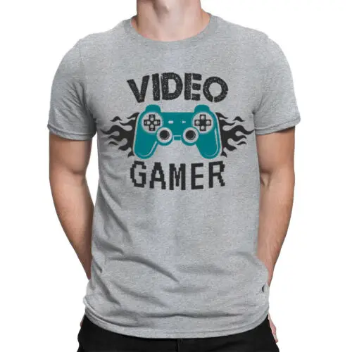 Video Gamer Gaming Vibes Game Console Controller Retro Mens T-Shirts Top #TA-31