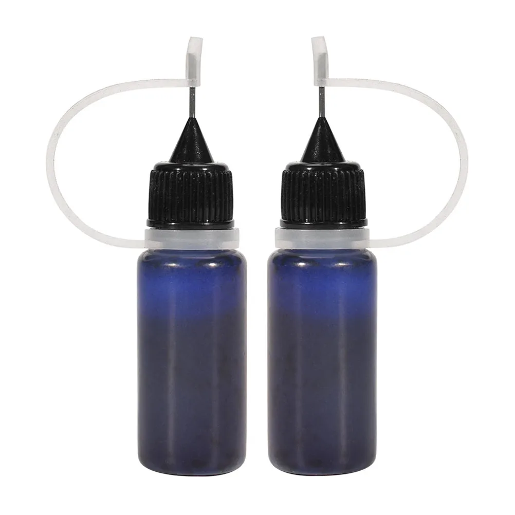 

2 Bottles For Diy Temporary Tattoos Body Painting Freehand Tattooing Kit 10Ml Safe Long Lasting Skin