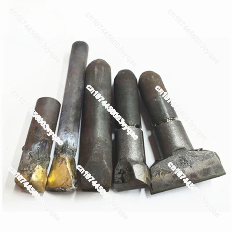 Suitable for Stone Trimming Plate Chopper Alloy Stone Chisel Copper Welding Tungsten Steel Chisel Manual Hammer Stone Splitting