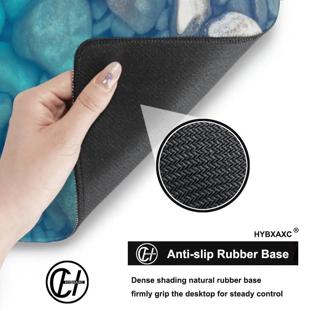 Natuurlijke zee Muismat Muismat Bureau Muismat Leuke HD Bureau Pad Uitgebreide Gaming Toetsenbord Matten Grote XXL Gamer Muismat 90x40