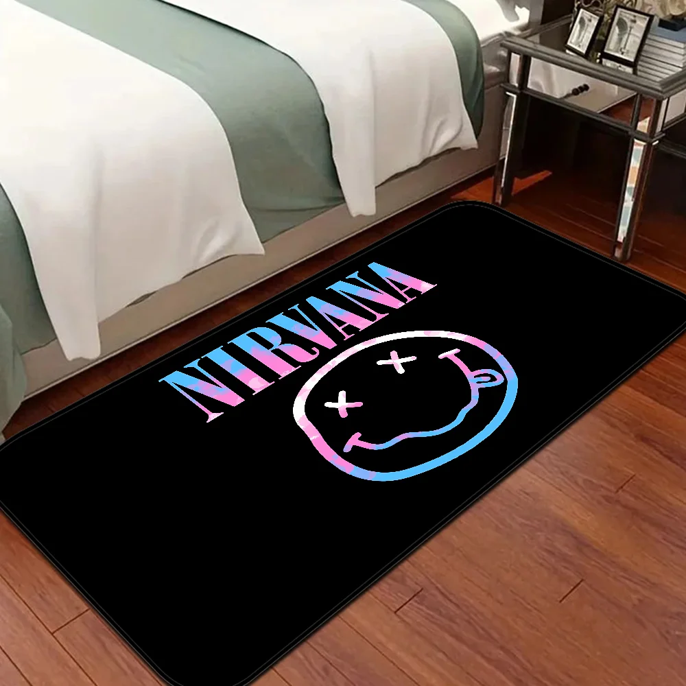 N-Nirvana Floor Mat Retro Multiple Choice Living Room Kitchen Rug Non-Slip Modern Home Decor