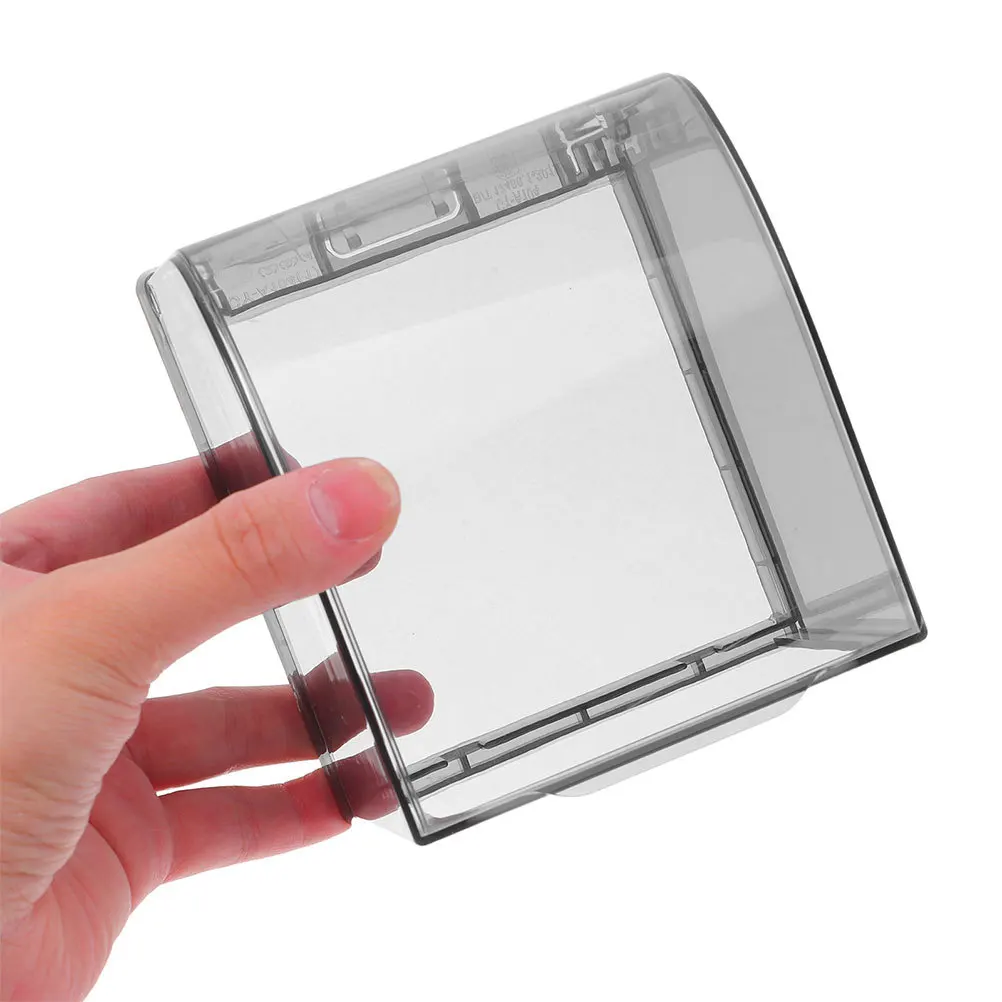 

4Pcs Switch Outlet Cover Weatherproof Outdoor Electrical Socket Protector Waterproof Plastic Wall Socket Cap Outlet Cover