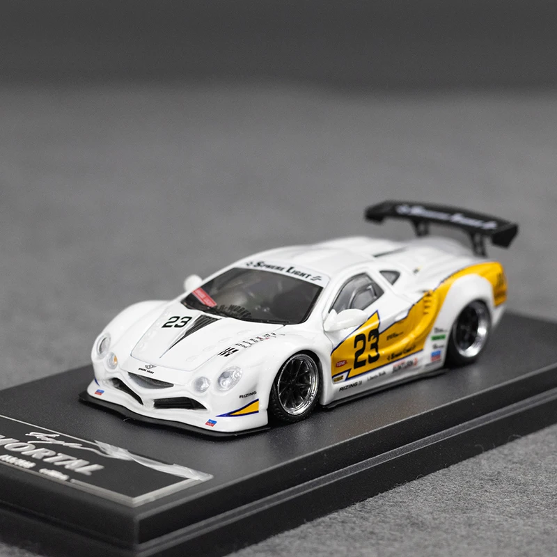

Mortal 1/64 OROCHI Supercar из сплава, гоночный автомобиль, литье под давлением и игрушечный транспорт, модель автомобиля, миниатюрная масштабная модель автомобиля для детей
