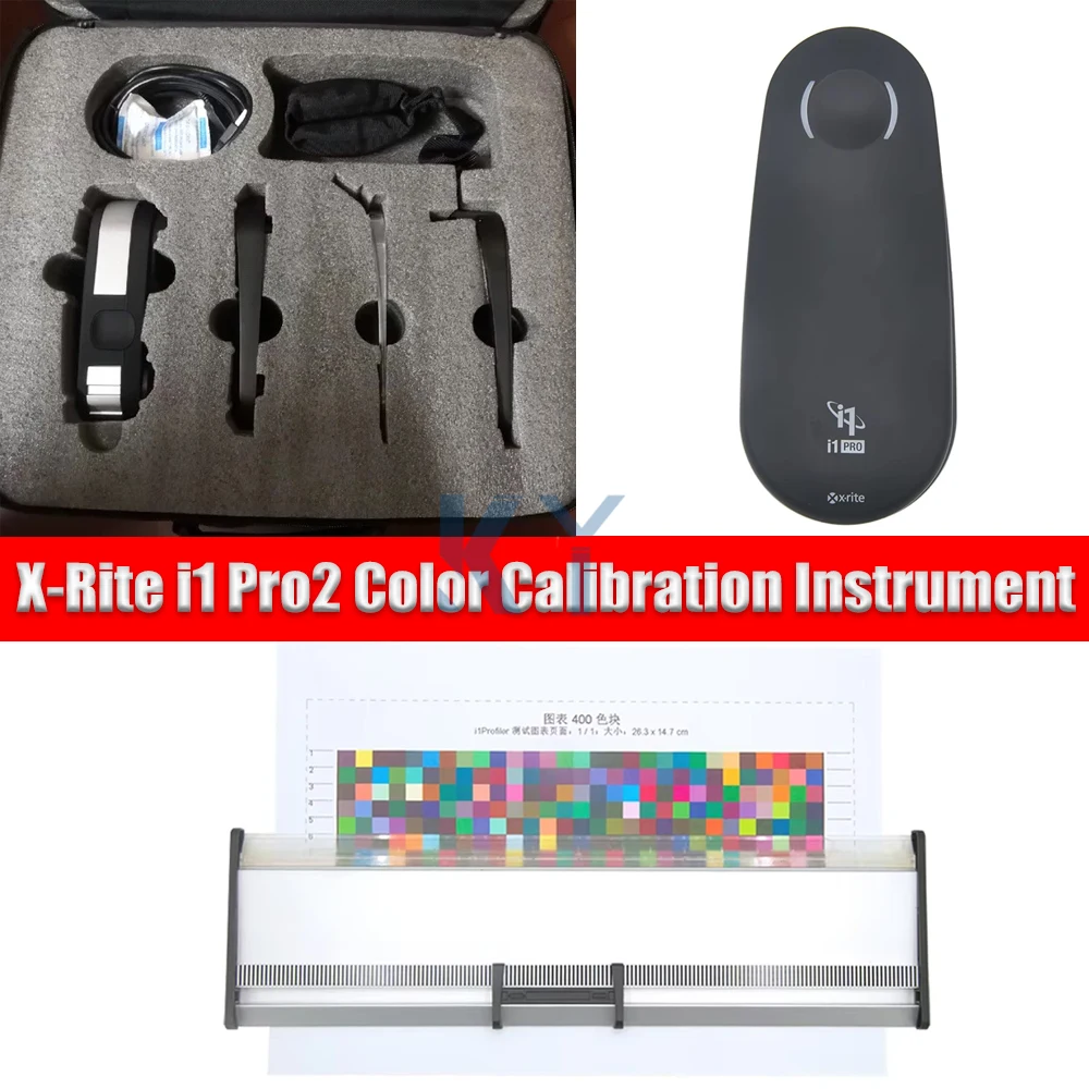 X-Rite i1 pro2 basic color calibration instrument (matching)monitor color calibration, icc curve, Monterey USED 100% TESTED