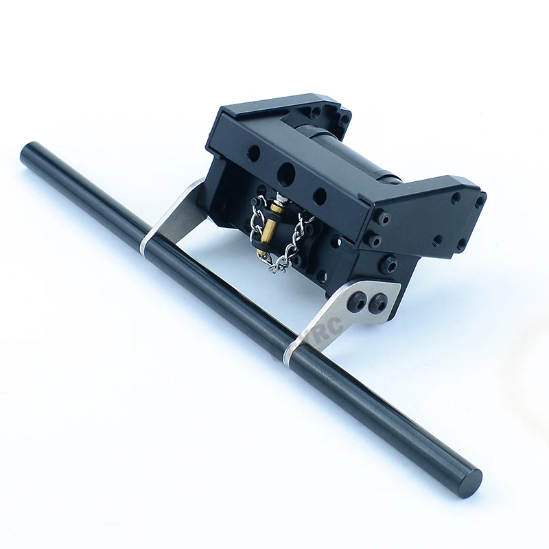 Zestaw metalowego wysięgnika, zderzaka i zbiornika paliwa do ciężarówki RC 1/14 Tamiya SCANIA 770S R620 VOLVO BENZ Arocs MAN TGX LESU, akcesoria samochodowe