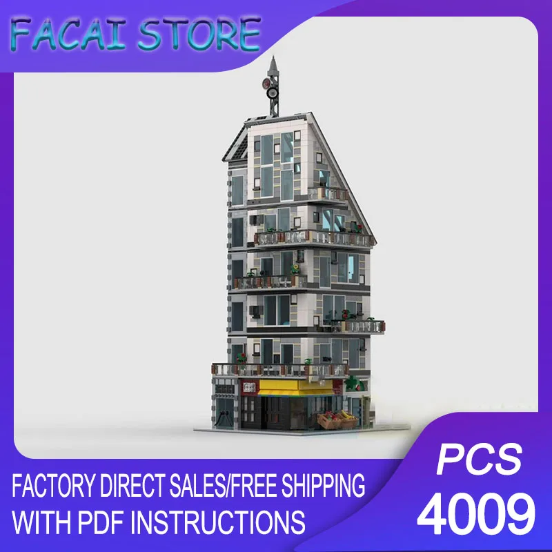 

Модульные строительные блоки Moc: Современный небоскреб – Элитная апартаментная башня. Технологичные модульные блоки. Подарки, игрушки, наборы для самостоятельной сборки.