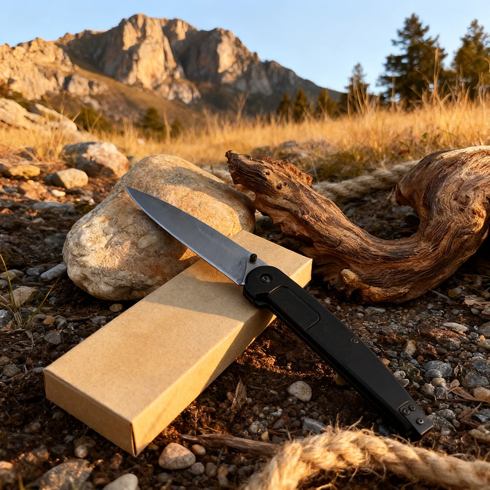 

New BF3 Sharp Knife D2 Blade Multifunctional Stainless Steel Folding Knife Portable Outdoor Exquisite Knife Professional