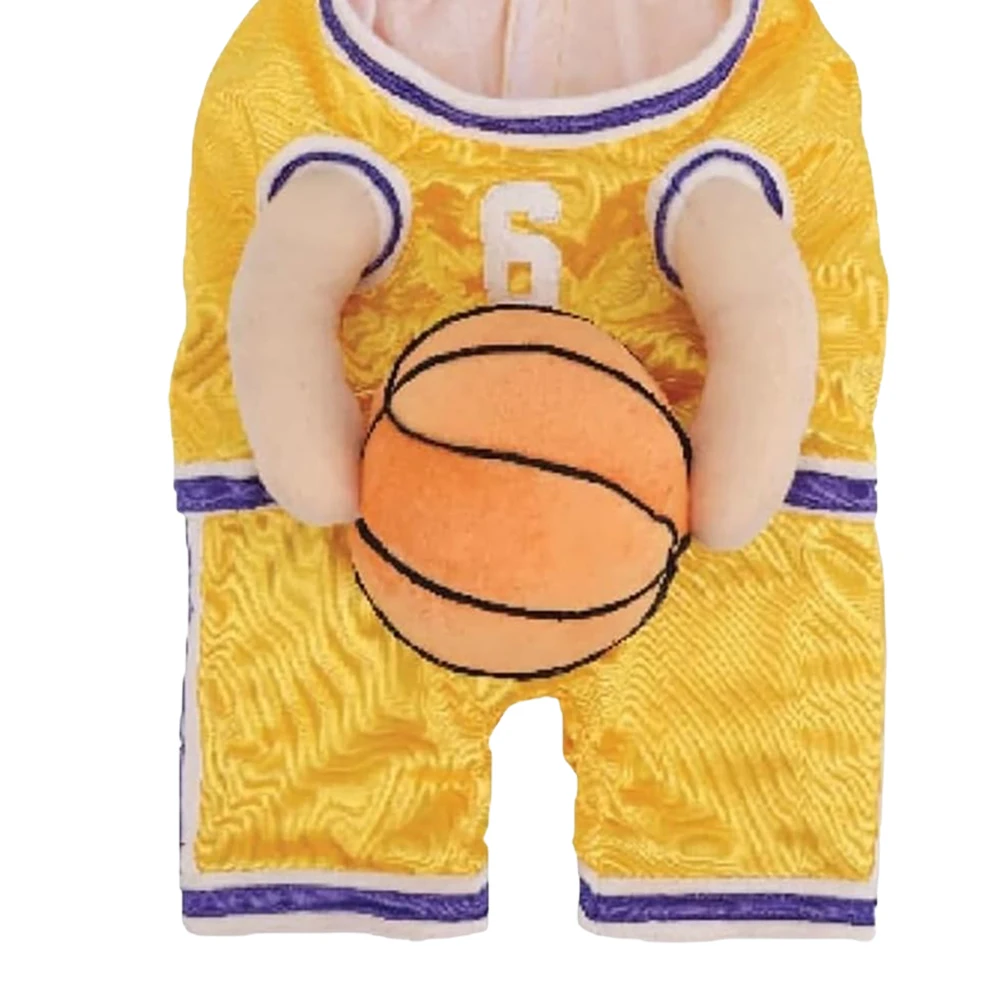 강아지 농구 선수 의상 공 포함 재미있는 할로윈 크리스마스 스포츠 복장