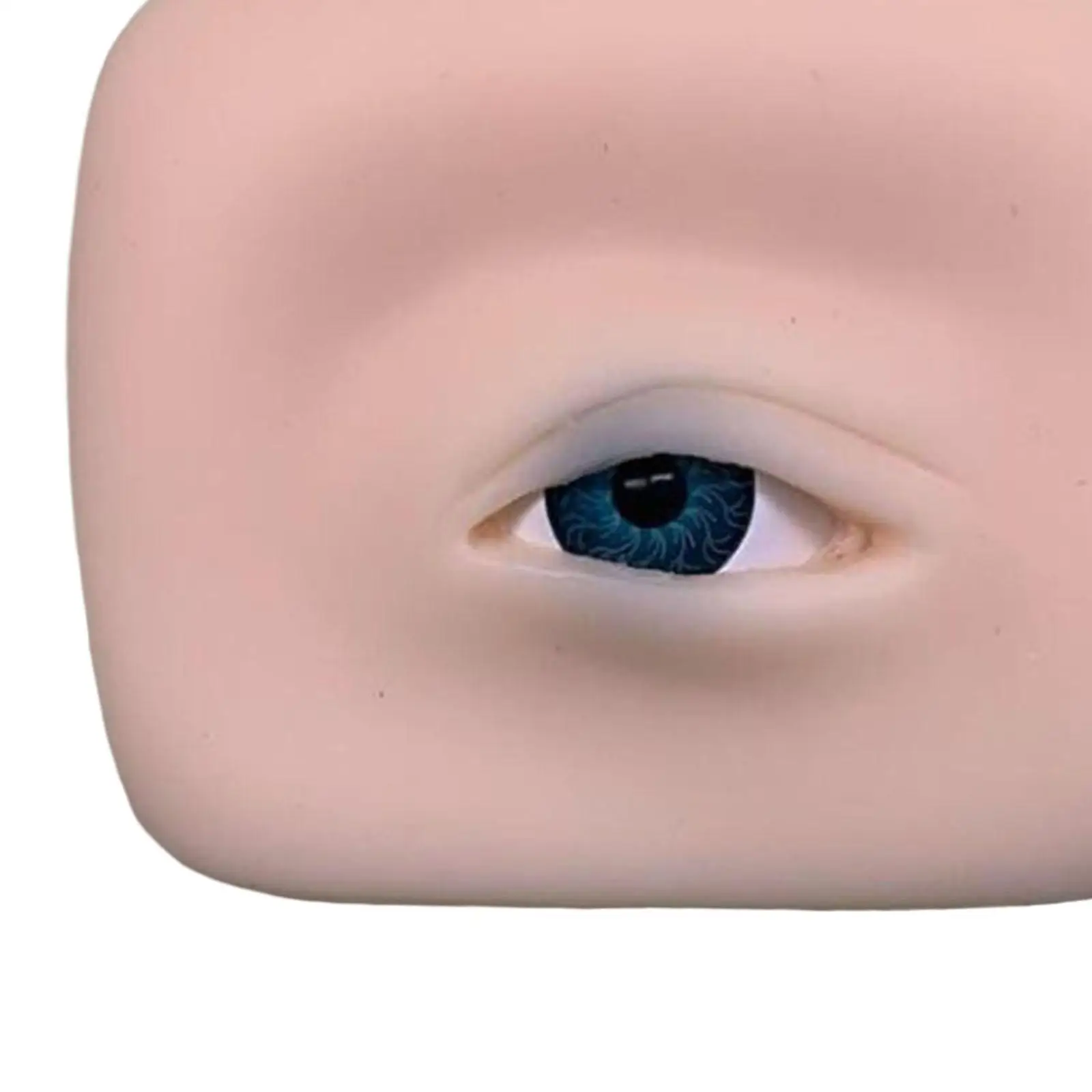 دعامة تعليمية لتدريبات مكياج العيون من السيليكون خفيفة الوزن لتدريب مكياج العيون