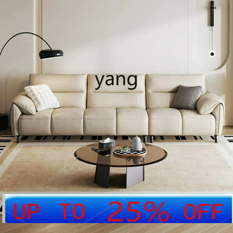 

LTT Modern Minimalist Top Layer Sofa Living Room Orange