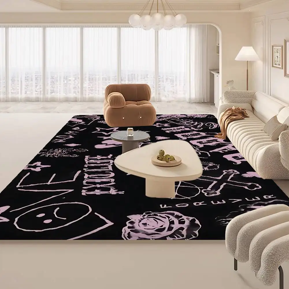 Singer Rapper L-Lil P-Peep Bath Mat Nordic Style Home Doormat Bathroom-Toilet Mats Bedroom Welcome Doormat