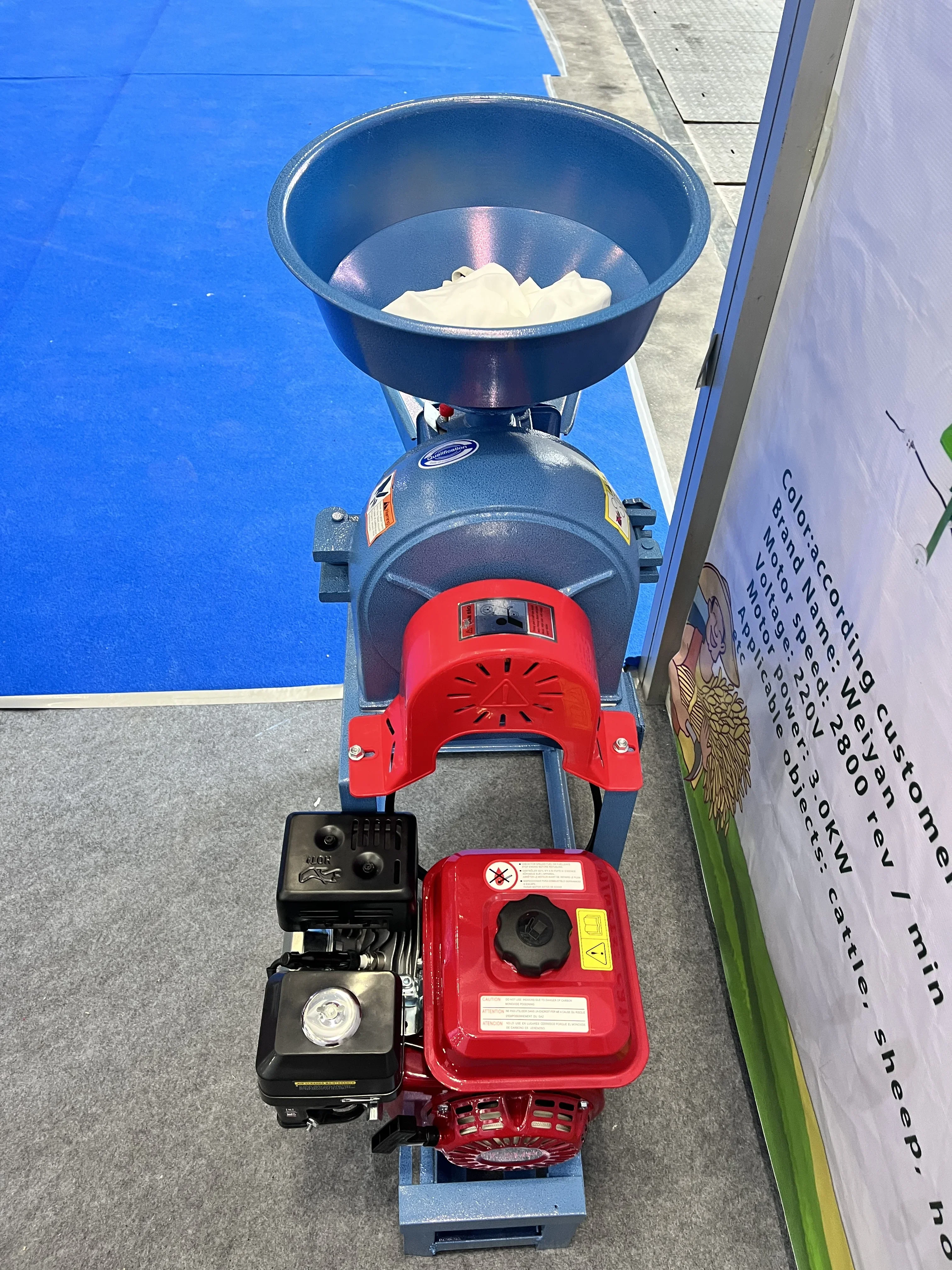 Grain Grinder Machine Fuel Engine Grinders For Seed Without Electric Matched Diesel/Gasoline