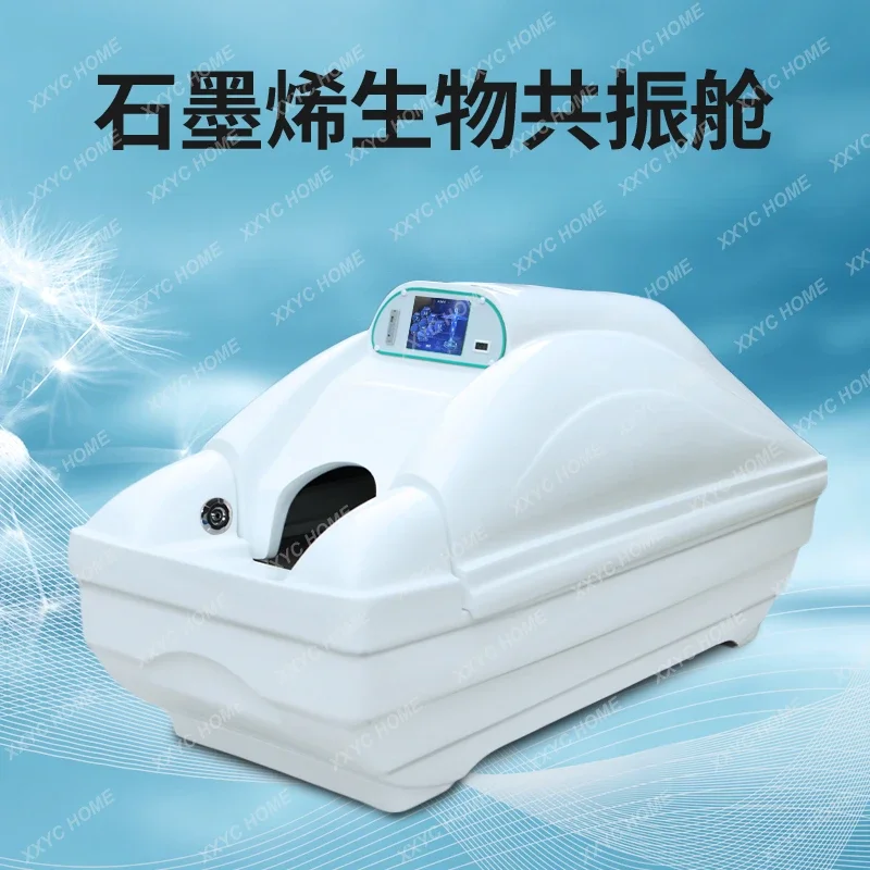A  Bio-Energy Resonance Cabin Rotating Magnetic Graphene Body Capsule Sweat Steaming