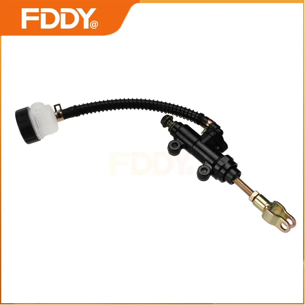 FDDY Go kart Foot Brake Rear Hydraulic Brake Pump Master Cylinder With Reservoir For 110cc 125cc 150cc ATV UTV Buggy Quad Bike P