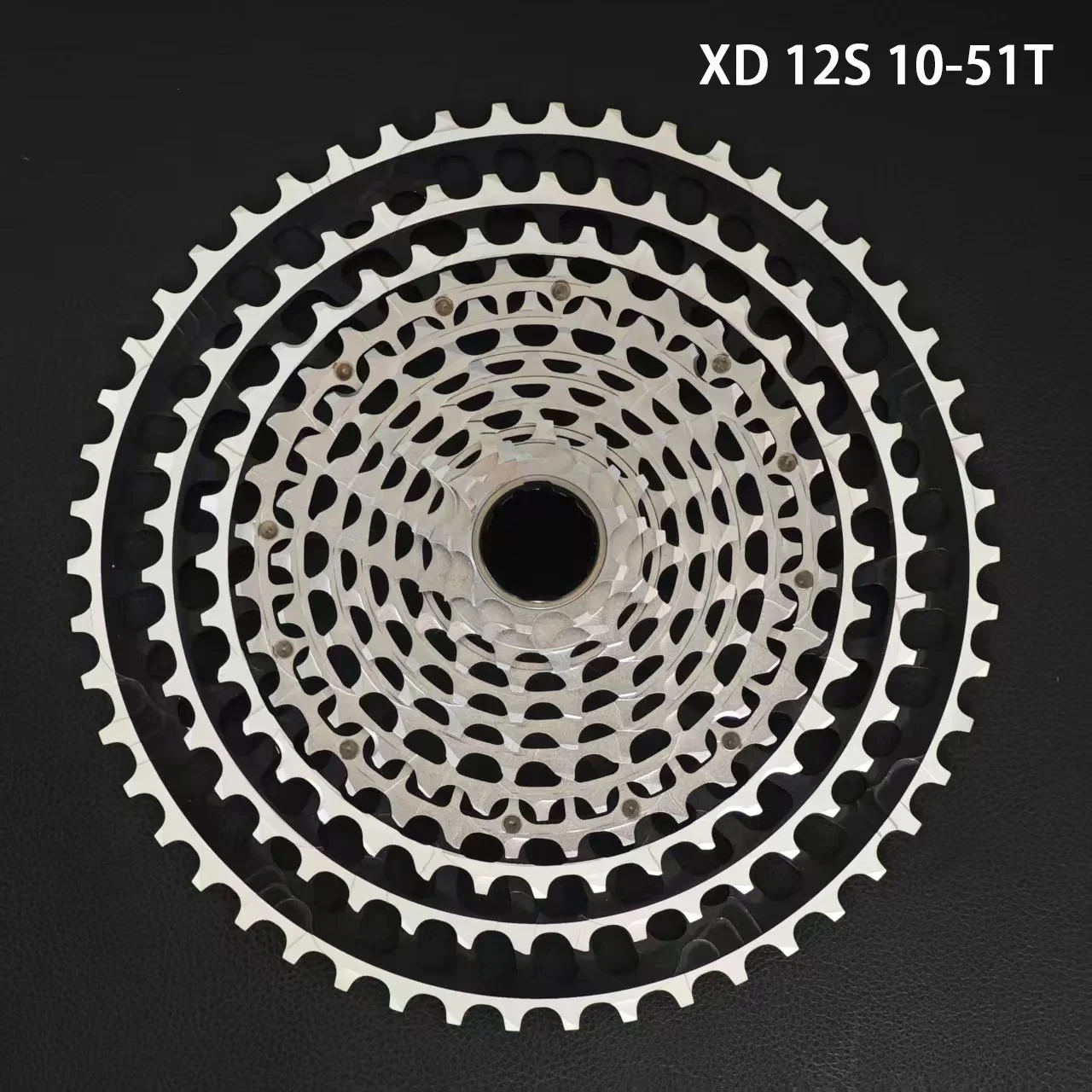 GOLDIX 12-Gang-Ultraleichte MTB-Kassette HG 12S 11-51T/12S 11-46T XD 10-46T/10-51T 12V K7 Alle CNC-Kettenrad für SHIMANO SRAM