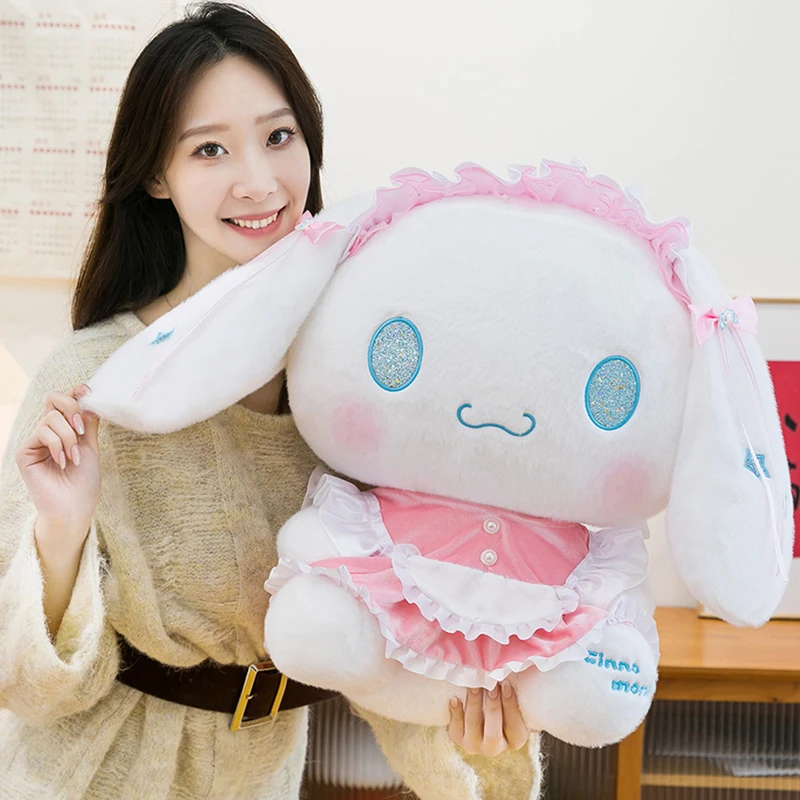 

Новое мультяшное милое платье, нефритовая кукла Гугоу, плюшевая игрушка, подарок для девочки, милая кукла Cinnamoroll, подушка, украшение на день Святого Валентина, подарок