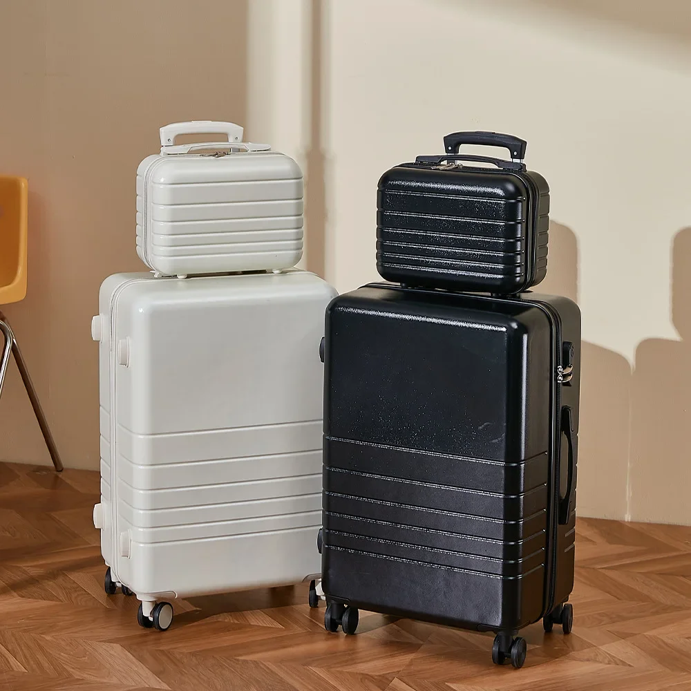#28+12 Inch Anti-Shock Luggage Set with Large and Small Cases