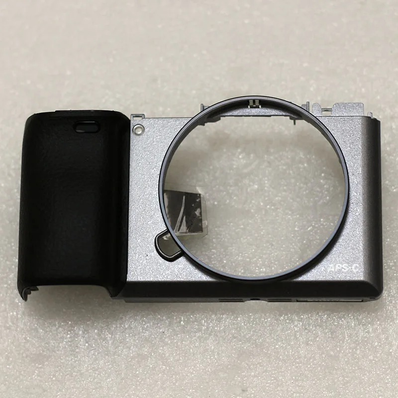 Penutup Depan ASSY dengan Pegangan Karet Perbaikan Bagian untuk Sony ILCE-6000 A6000 Kamera