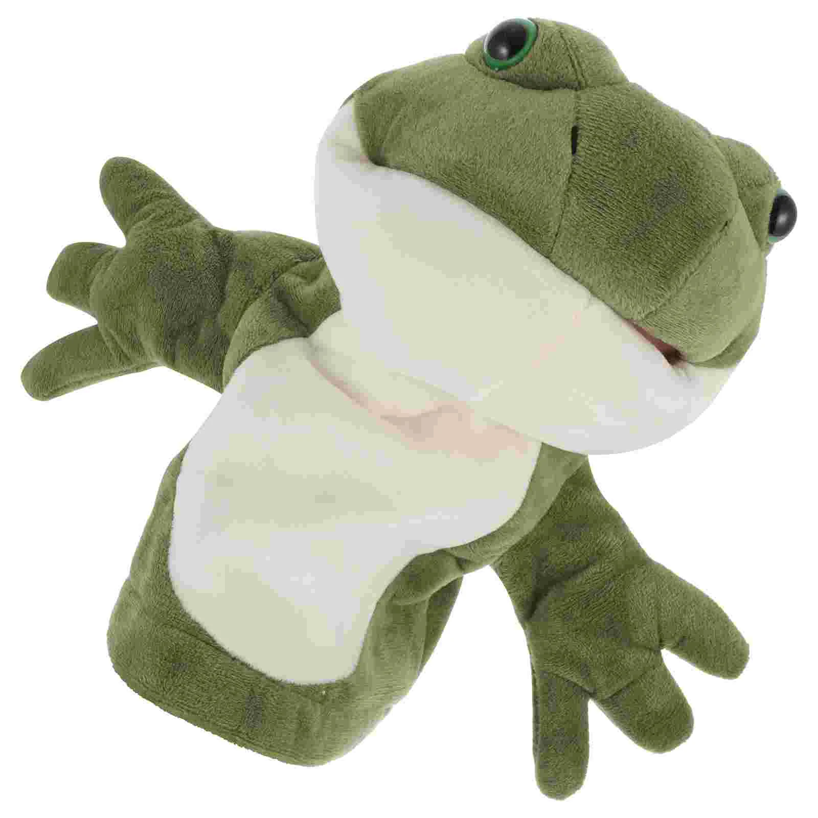 

Animal Friends Toy Frog Puppet Children’s Toys Interactive Plush Stuffed Animals Childrens