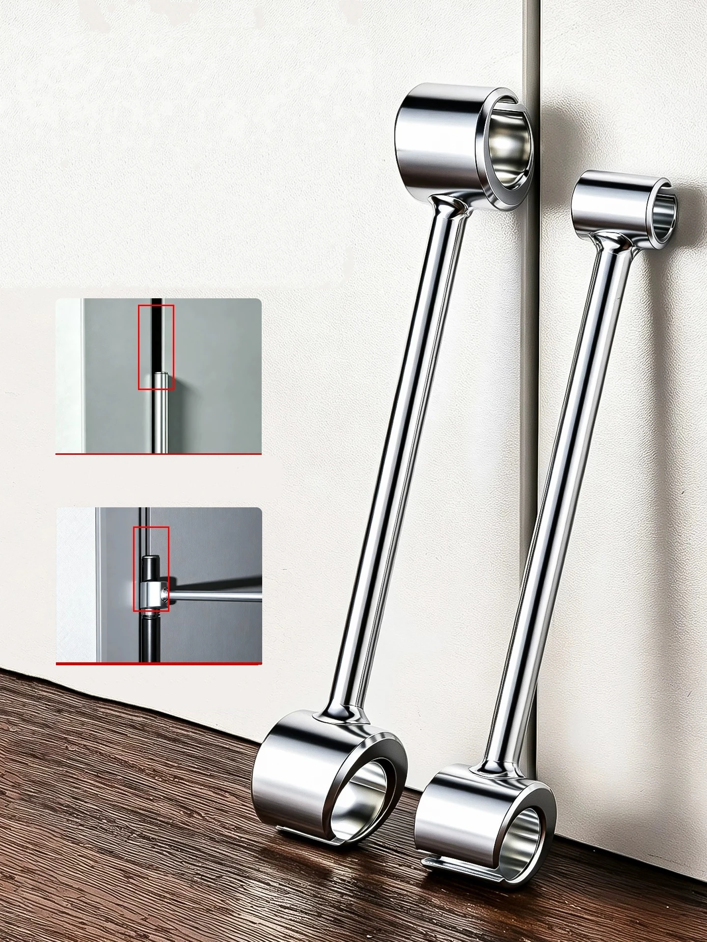 Hinges Gap Adjusting Wrench Double-Headed Door Hinge Repair Spanner for Round Bolt Labor-Saving Door Hinges Gaps Repair Tools