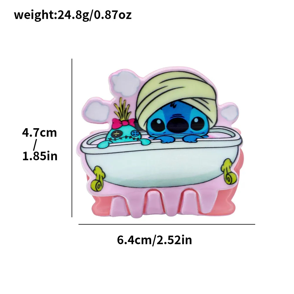 ديزني ملصق حوض الاستحمام مشبك شعر مشبك لطيف الحلو نمط غير السقوط إكسسوارات الشعر مقاطع الشعر الثابتة المبتكرة للنمط الحلو #6