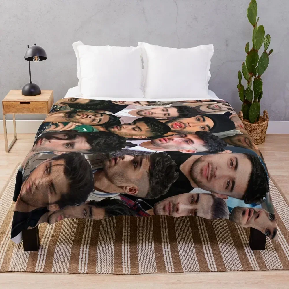 

ZaynMalik Photo Collage Throw Blanket Warm Comfortable Blanket for Office Napping