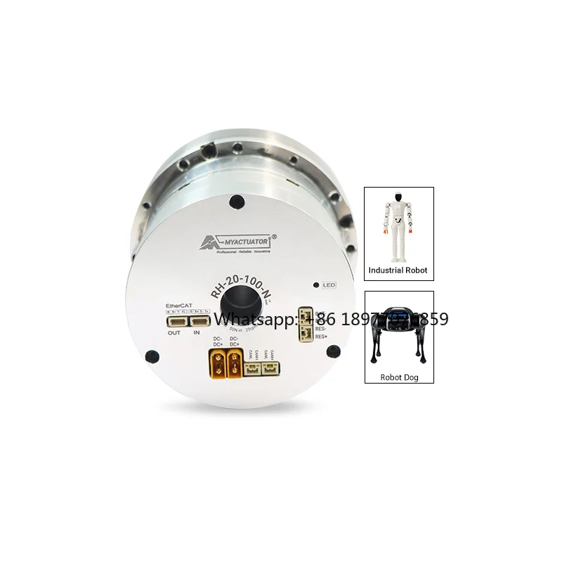 MT RH-20 EtherCAT+CAN Harmonic Joint Motor Robot Joint Motor Large Hollow Design High Precision High Torque Harmonic Reducer