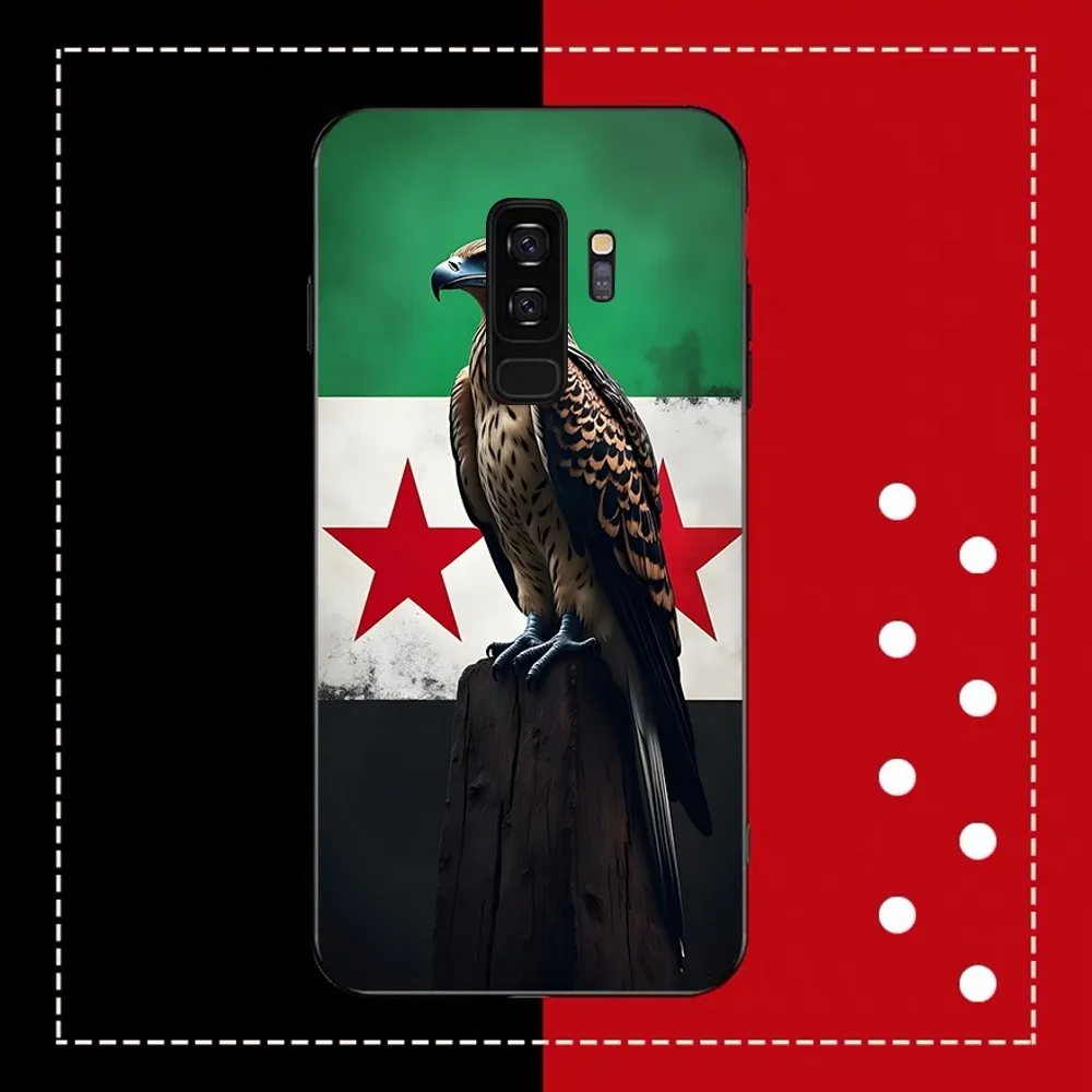 S-Syrian Revolution Flag Phone Case For Samsung Note 8 9 10 20 Pro Plus Lite M 10 11 20 30 21 31 51 A 21 22 42 02 03