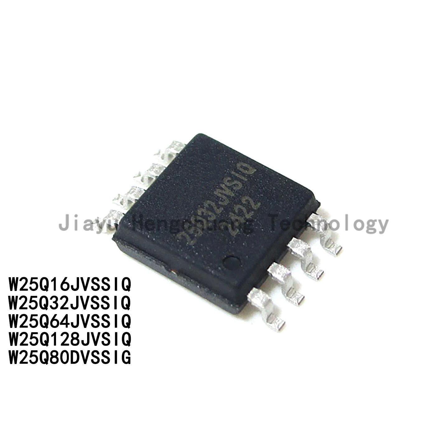 5PCS W25Q16JVSSIQ 16Mb, W25Q32JVSSIQ, W25Q64JVSIQ 25Q128JVSQ 32Mbit, W25Q80DVSSIG NOR FLASH Storage Chip SOIC-8
