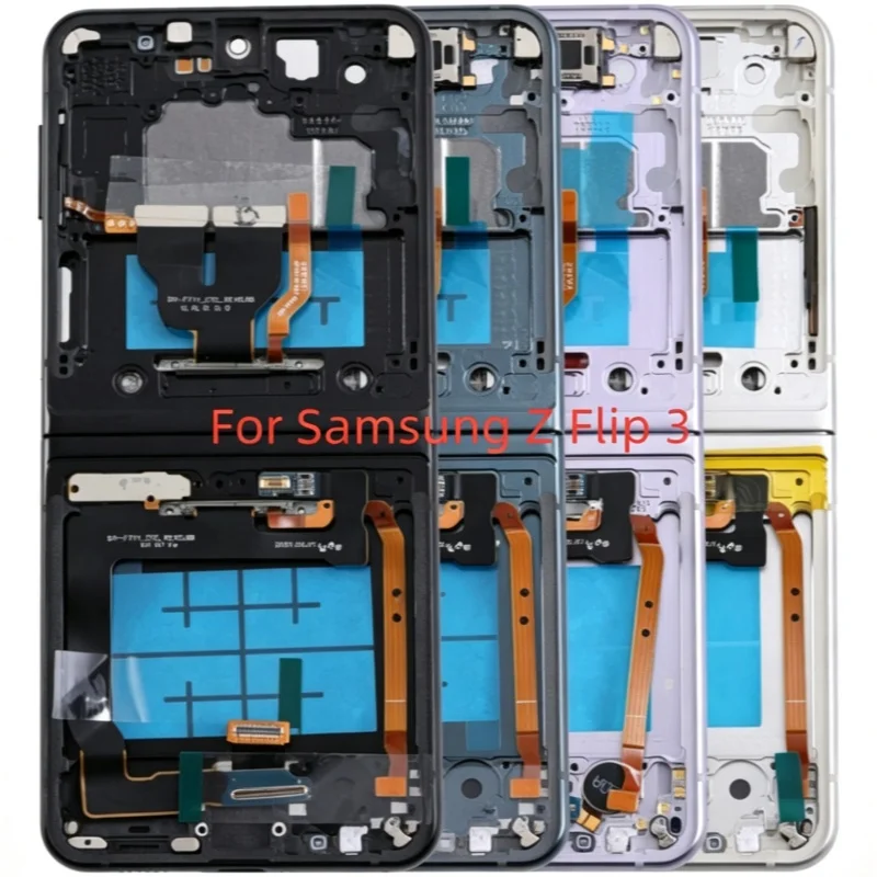 AMOLED Screen for Samsung Z Flip3 SM-F7110 SM-F711U Display Assembly for Z Flip 3 5G Screen Supportng 120HZ