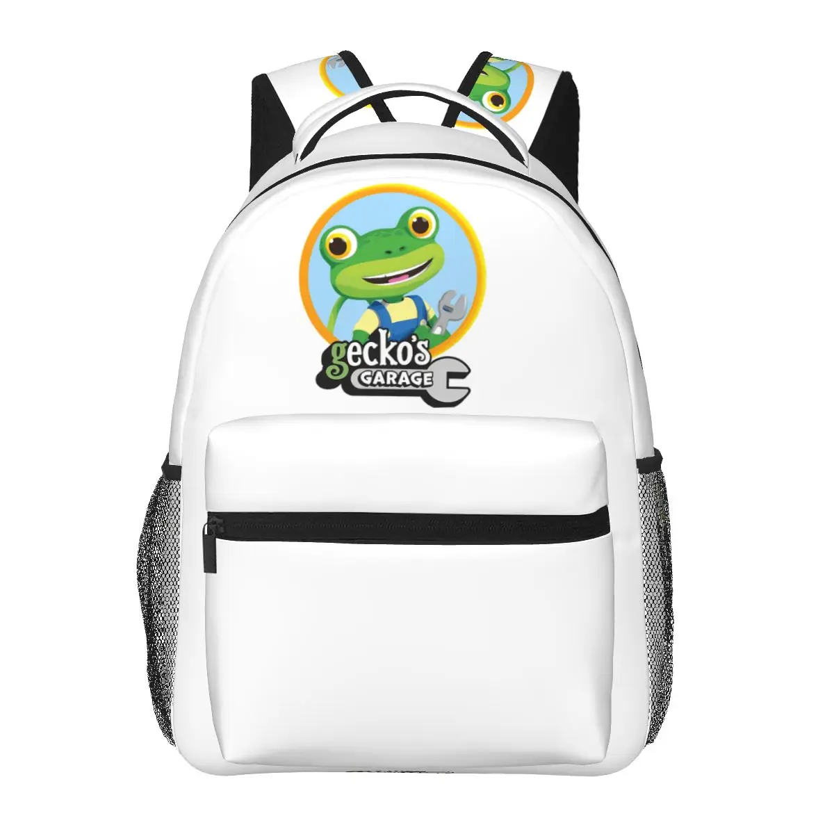 

Kids Garage's Gecko'Ss GG Backpack Hot Sale Daypack Large Capacity Boys Girls BookBag School Bag Shoulder Bags for Men Women