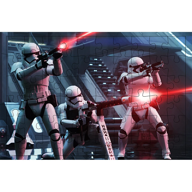 Disney Movie Star Wars 300 Pieces Print Puzzles Ornamnets Relaxing Oneself Jigsaw Puzzle Game Toys Gifts