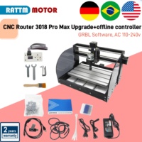 【EU/US/BR Stock】CNC Router 3018 Pro Max Upgrade Mini Milling Machine GRBL 1.1 ER11 3 Axis controller offline for wood engraving