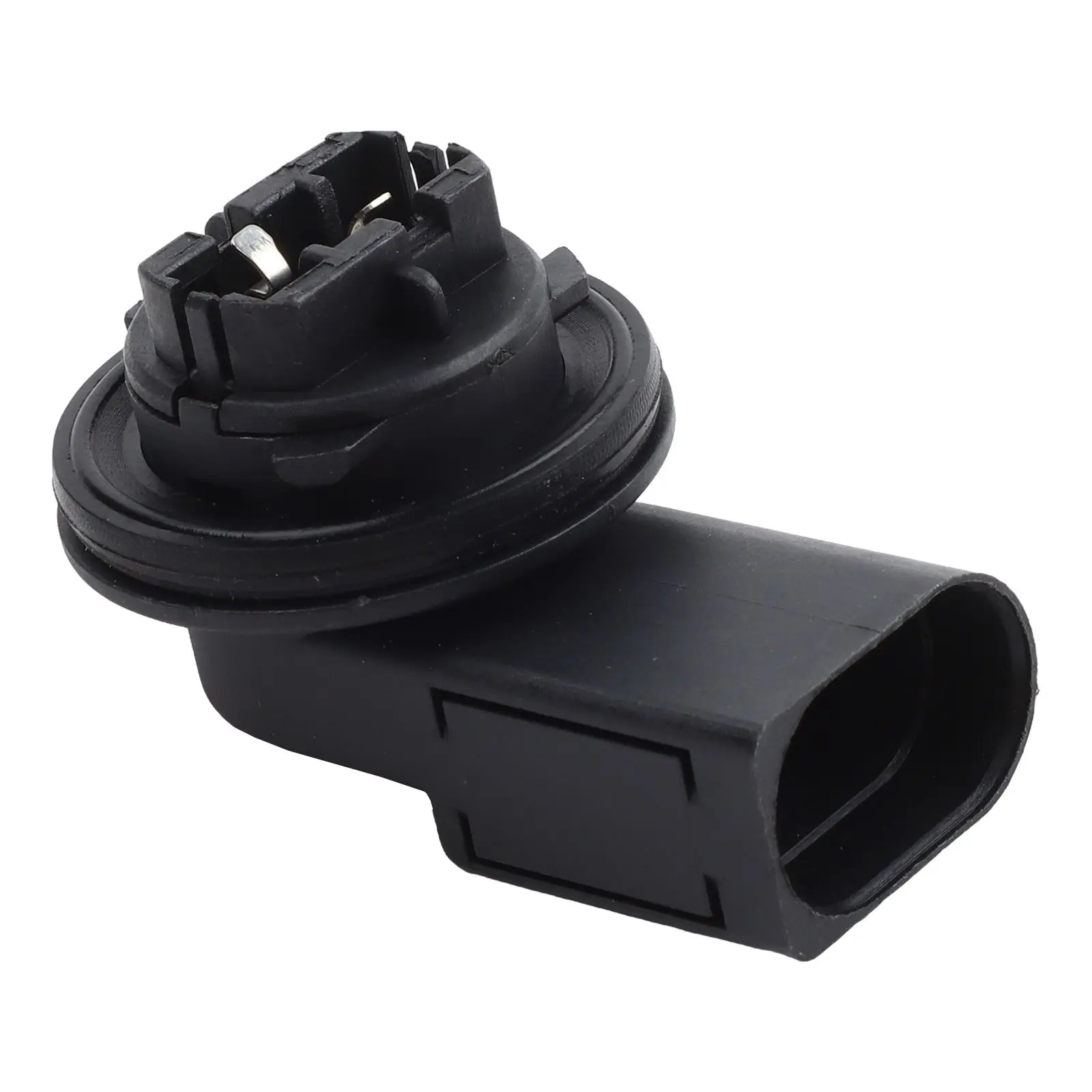 Black Daytime Light Bulb Socket Front Daytime Light Bulb Socket Bulb Socket Non-deformation Made Of ABS Material