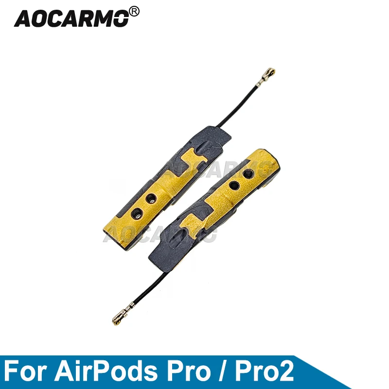 Aocarmo Left + Right Wireless Headphone Bluetooth Antenna Flex For Apple AirPods Pro Pro2 Replacement Parts