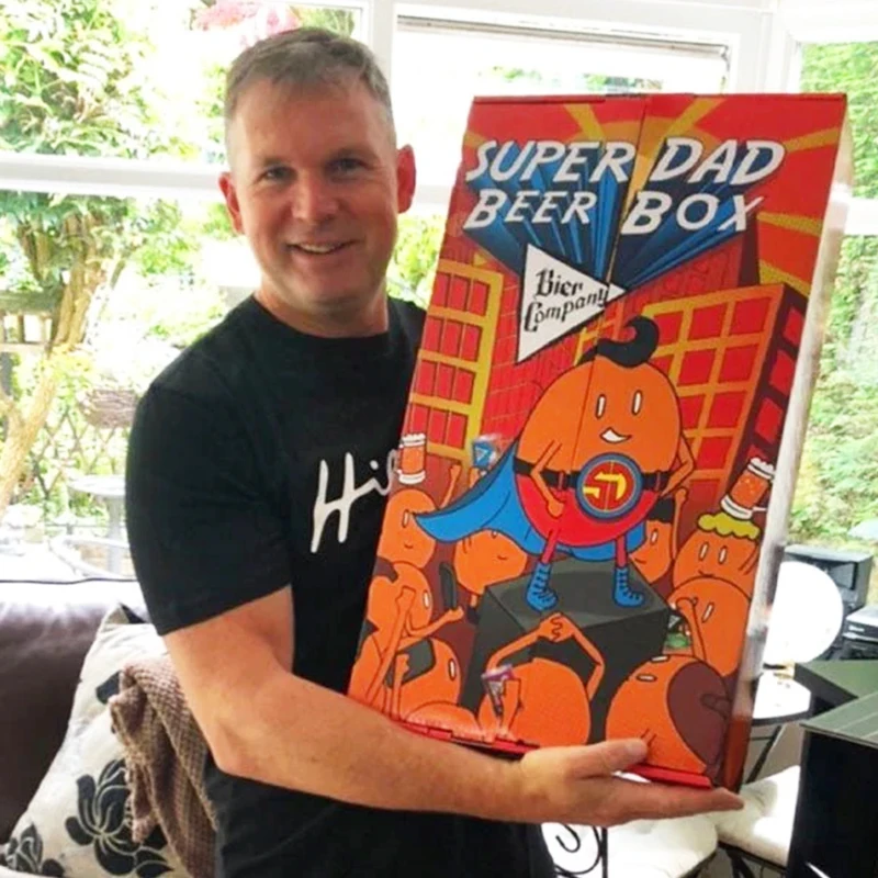 2025Manufacturing Custom Beer Advent Calendar Box 24 Day Wholesale Paper Cardboard Beer Box Packaging - Image 6