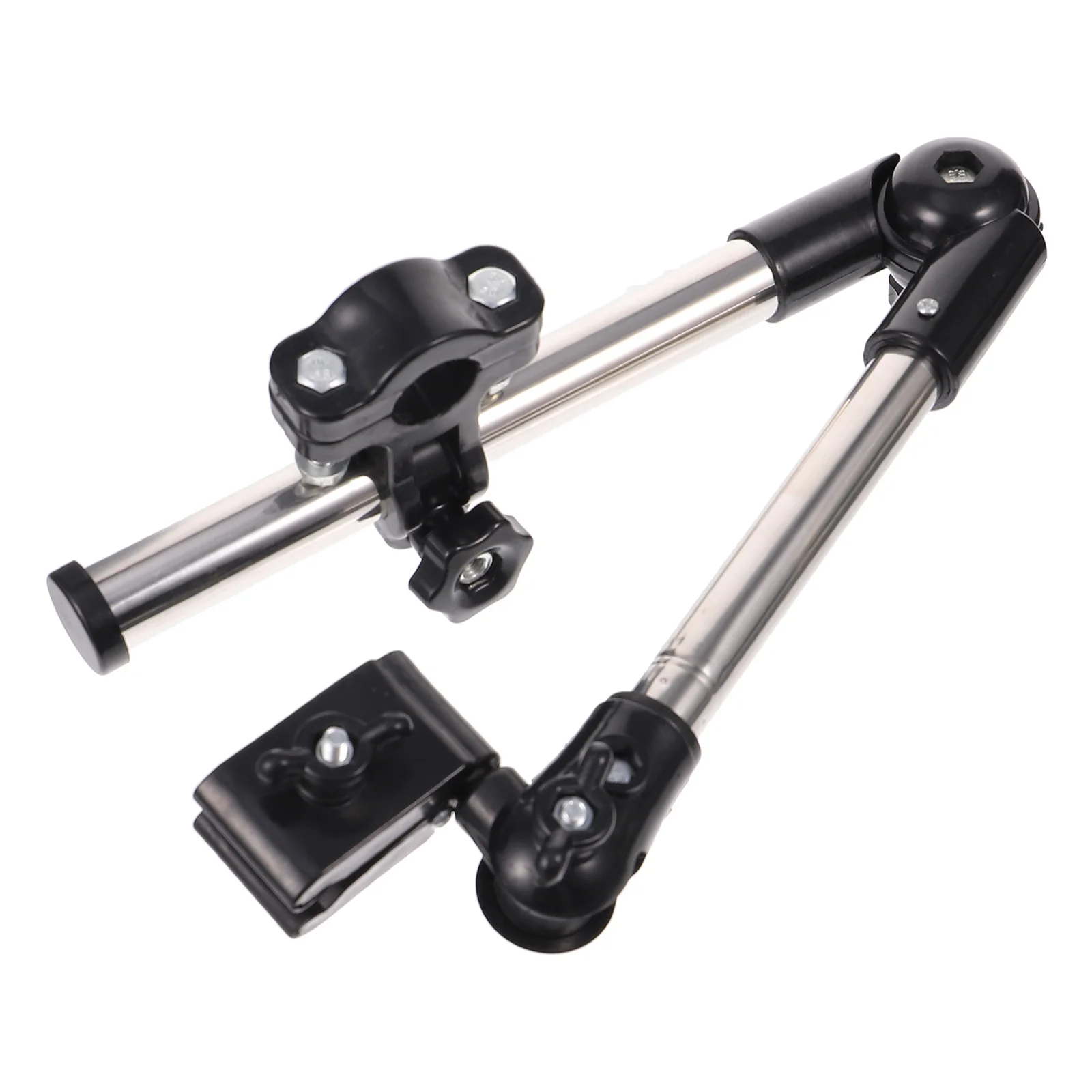 

1pc Bike Umbrella Stand Stainless Steel Adjustable Umbrella Holder For Bicycle Anti-Slip Stable Easy Install Gift For