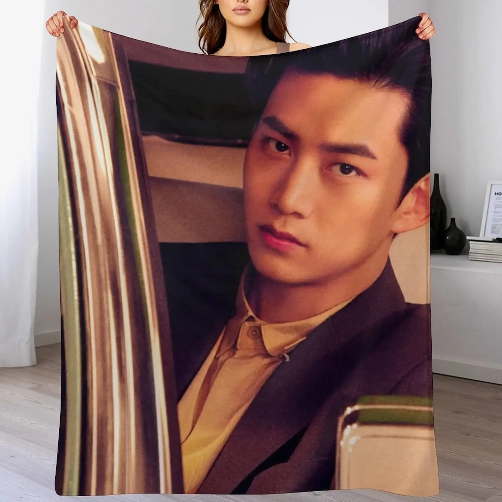 

2PM With Me Again - TAECYEON Throw Blanket anime Quilt for winter christmas decoration Blankets