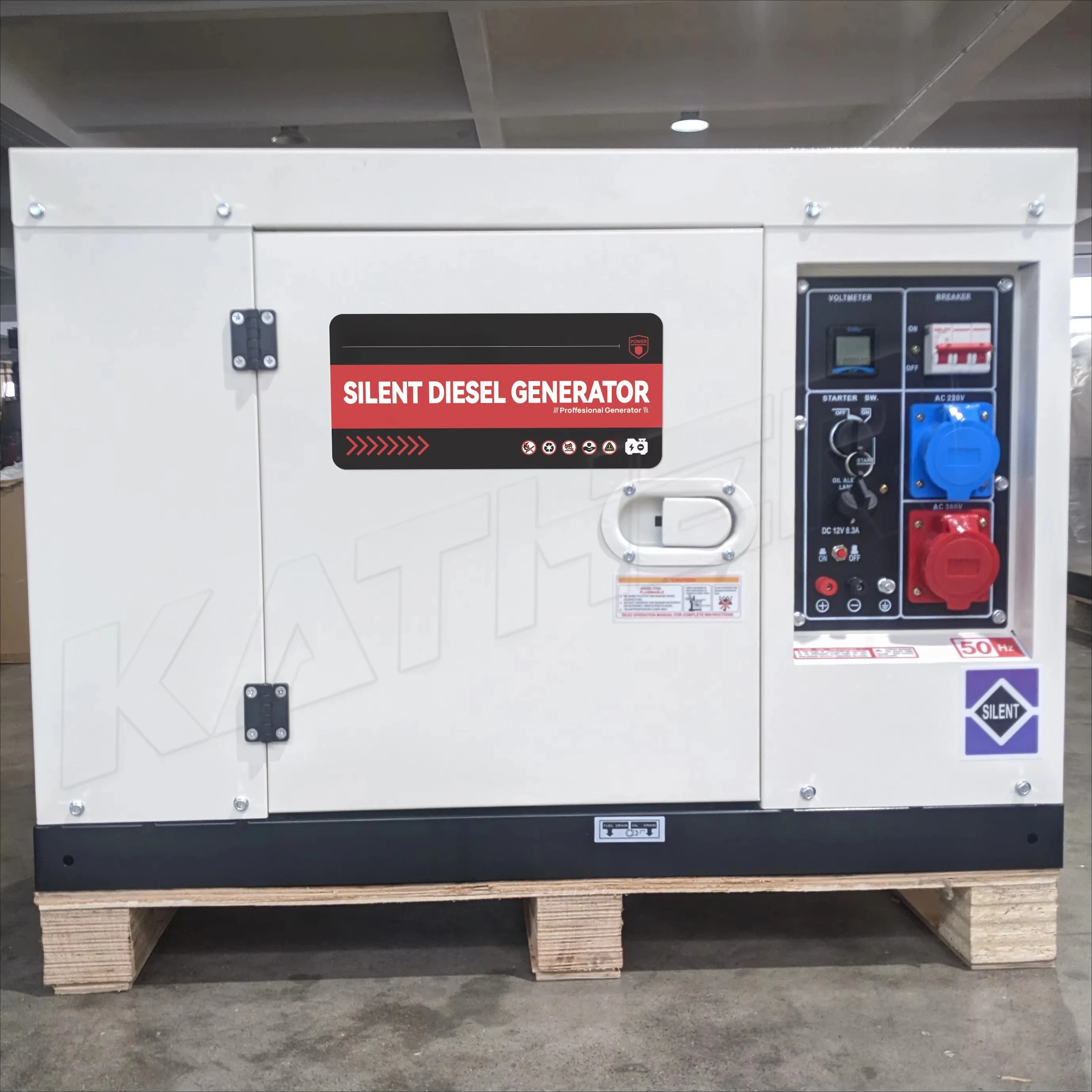5KVA 8KVA 10KVA 12KVA 15KVA 20KVA Super Silent Diesel Genset Low Noise 1phase 3phase Portable Diesel Generators 20kw 10kw