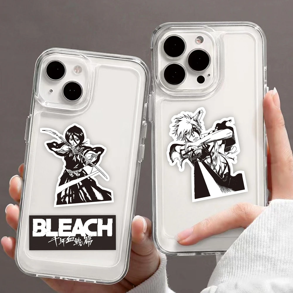 10/30/75PCS Fun Anime BLEACH Waterproof Graffiti Sticker Laptop Computer Car Phone Case Carrying Case Guitar Waterproof Sticker