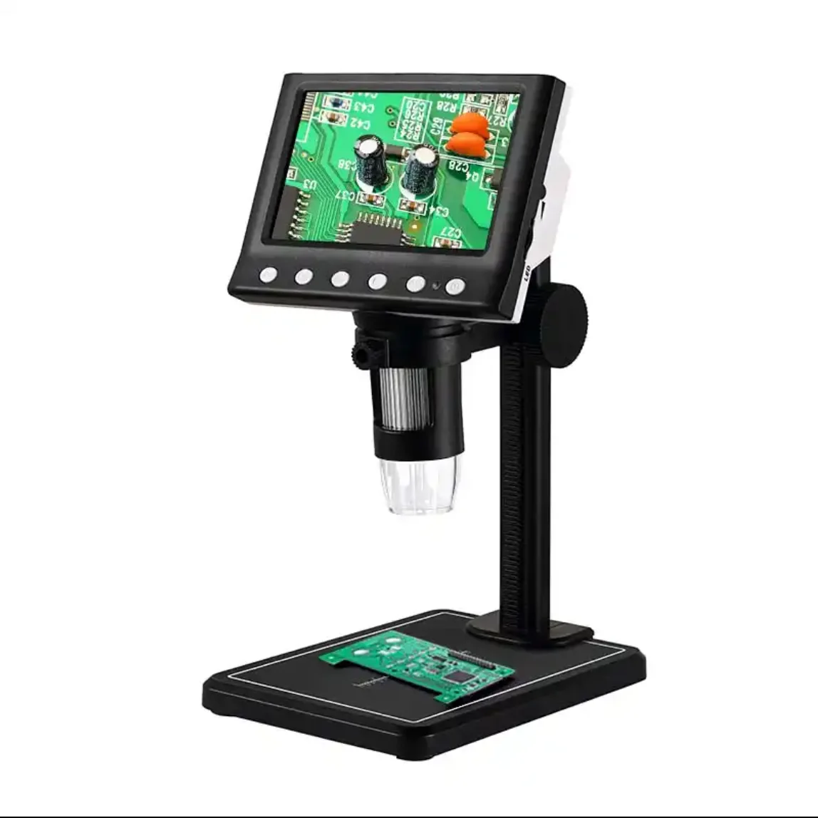 

Digital Usb Microscope 1000x Magnification 4.3 Inch Handheld Inspection Camera Skin Microscopio Magnifier Led Light Oem