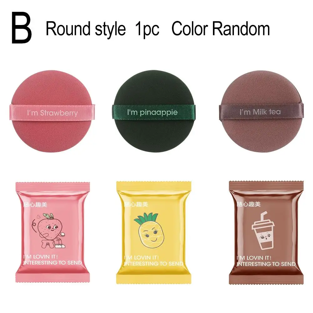 1pcs Soft Make Up Sponge Dry Wet Duster Sponge Bb Cream Applicator Tool Reusable Foundation Puffs Powder Accessories Makeup C4i6