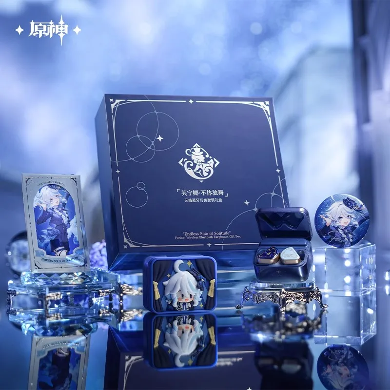 

[Предпродажа] Официальные Genshin Impact Licensed Furina The Endless Solo Dance Беспроводные Bluetooth-наушники Подарочный набор игровых товаров