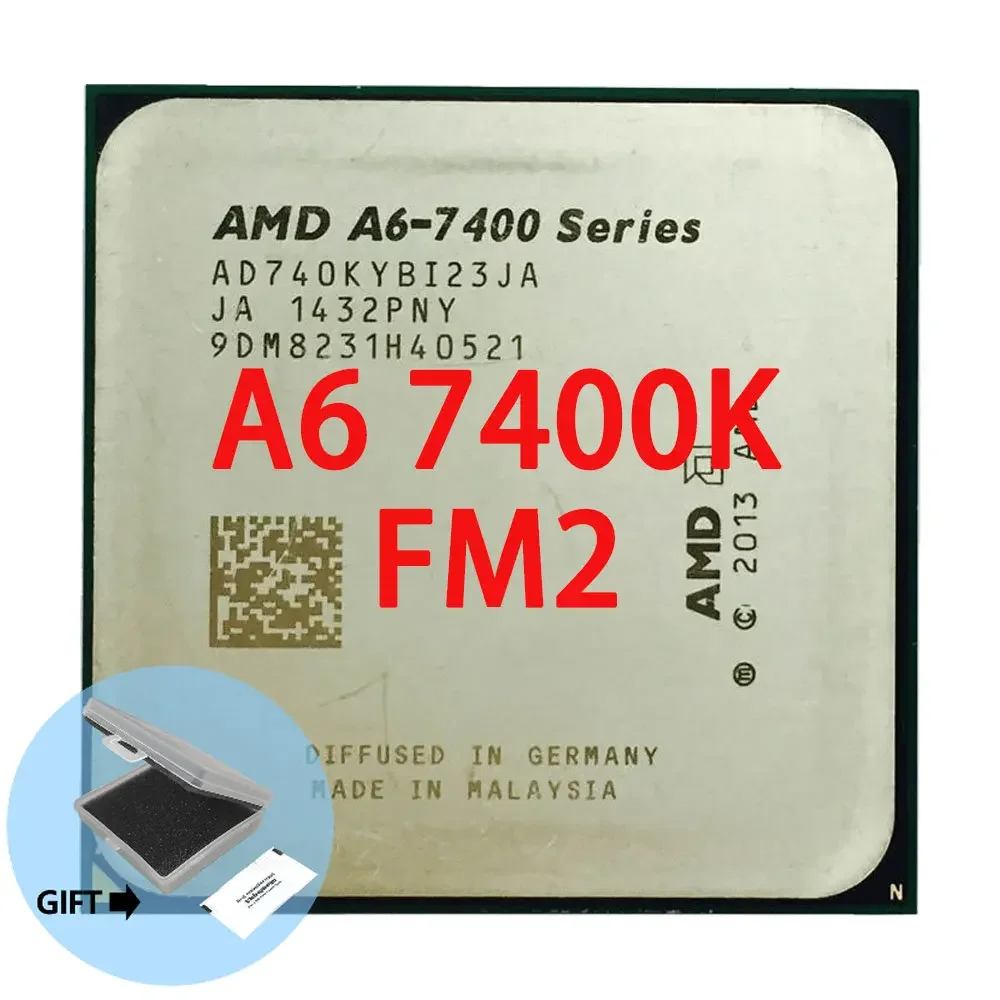 AMD A6 7400K CPU 프로세서: 랩탑 수리용 최적의 선택