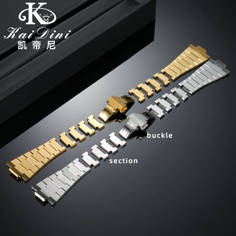 For Tissot PRX Super Player Series T137410 T137407 Stainless Steel Extended strap section 27X12mm 24x11mm watchband section
