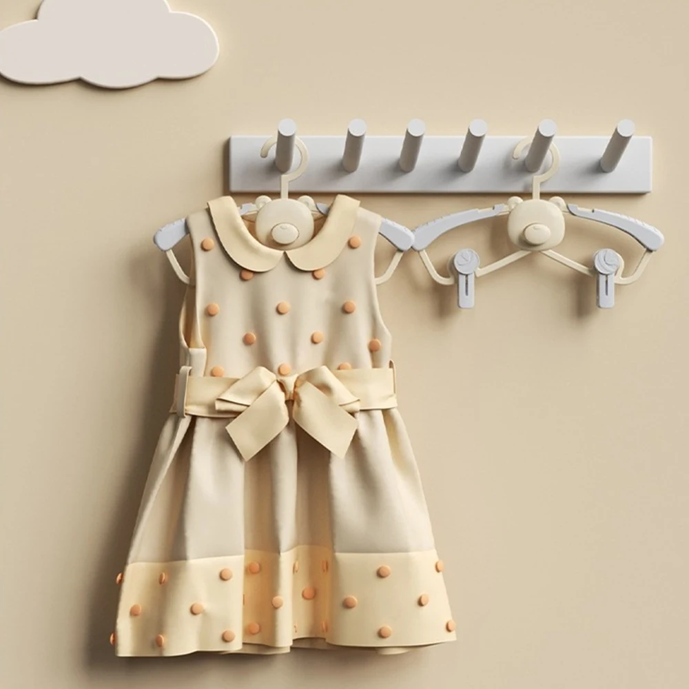 Baby Special Hanger Scalable Save Space Drying Rack Save Time Home Storage And Finishing Children's Hanger Children Trouser Rack