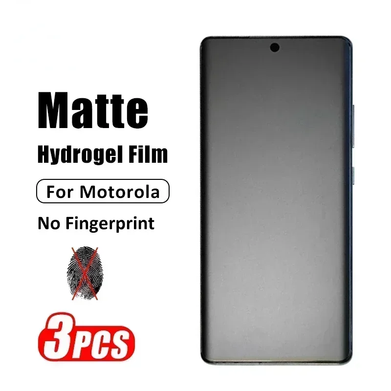 1-3Pcs Anti-glare Matte Hydrogel Film For Motorola Edge 40 30 Neo Ultra Screen Protectors Moto Edge Plus 2023 2022 X30 30 20 Pro